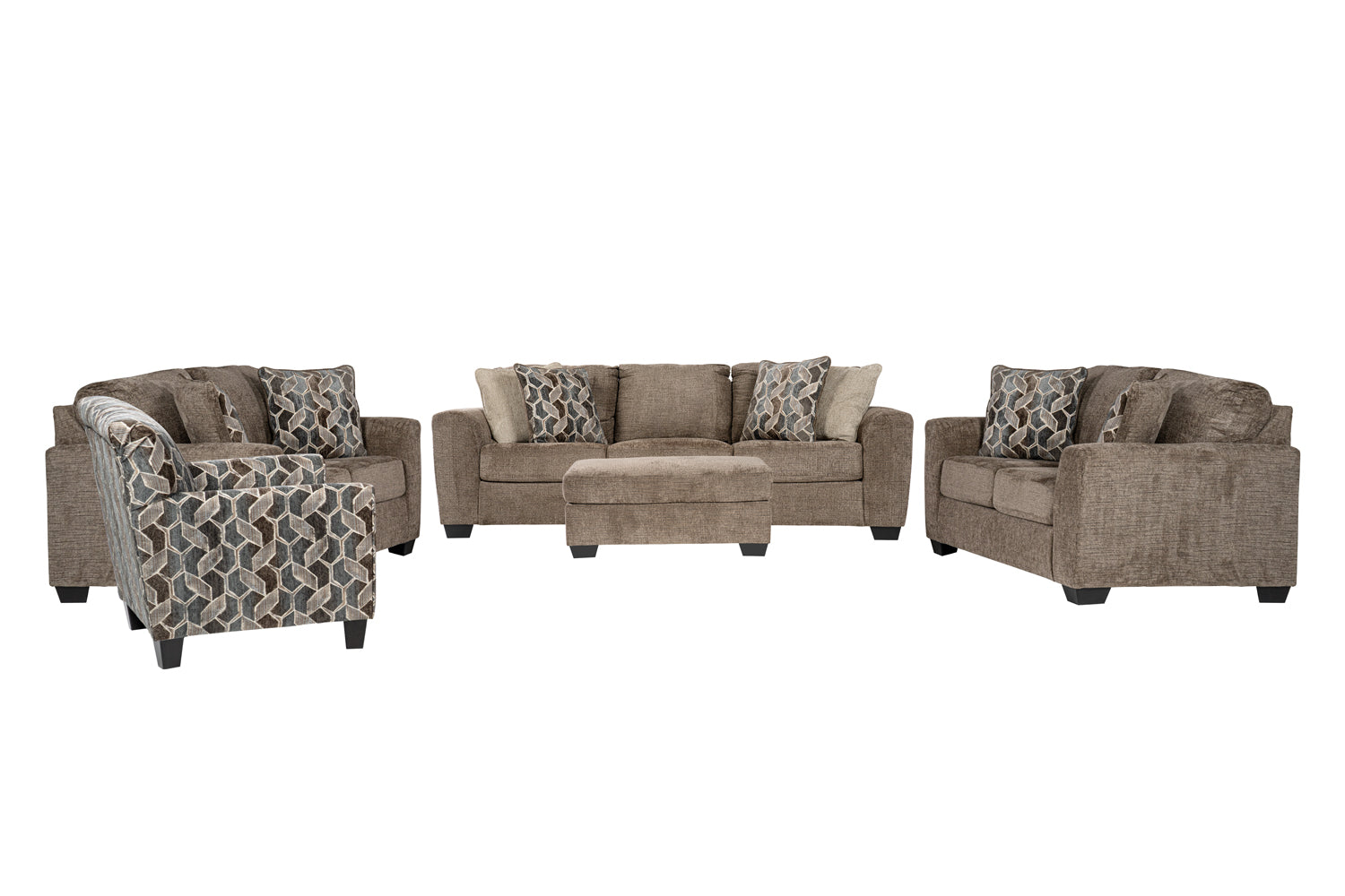 طقم كنب نوكسفيرن (3+2+2) + كرسي مميز