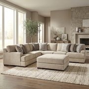 Zyraen 4-piece Sectional Sofa Set + Ottoman