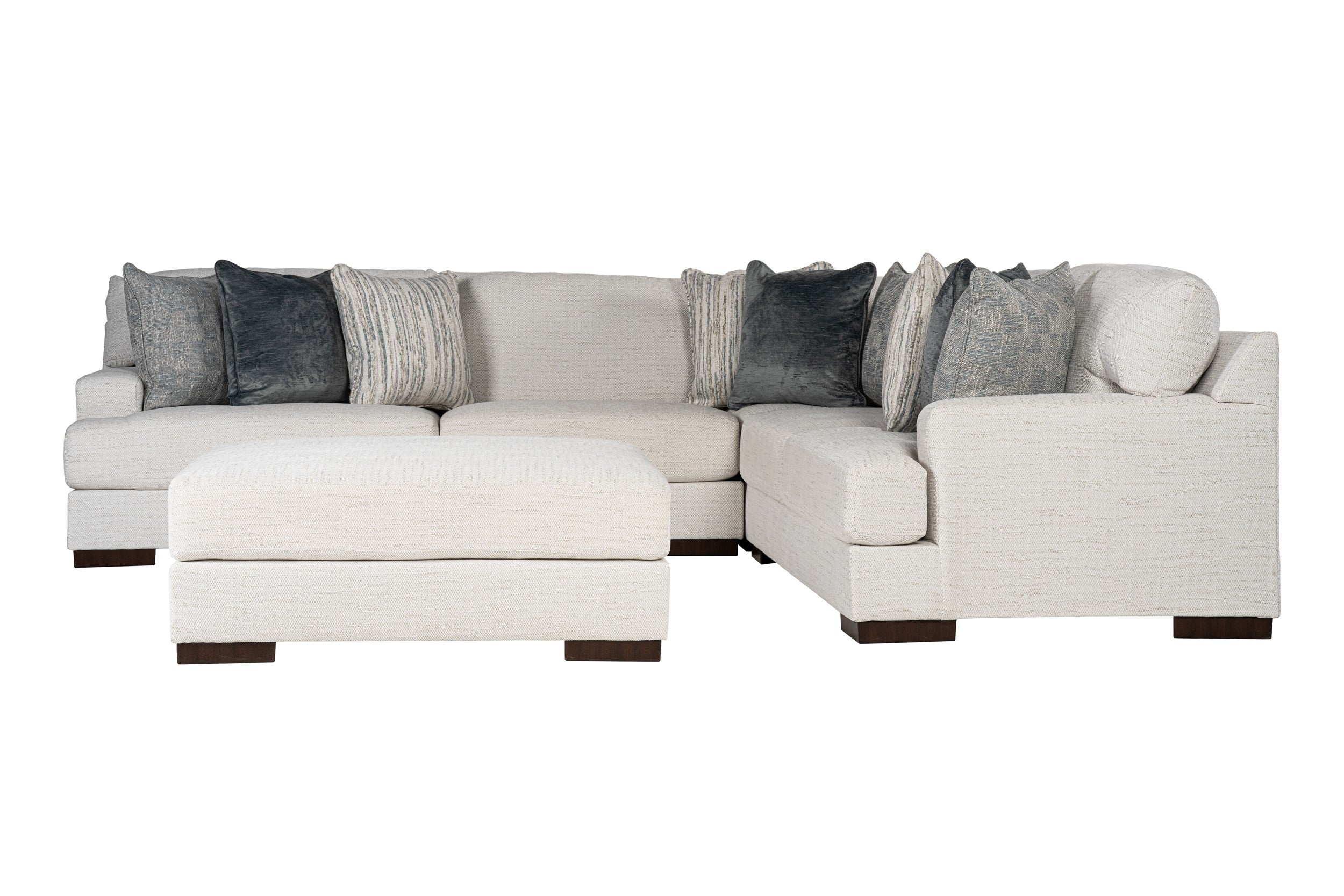 Ormira 3-piece Sectional Sofa Set + Ottoman