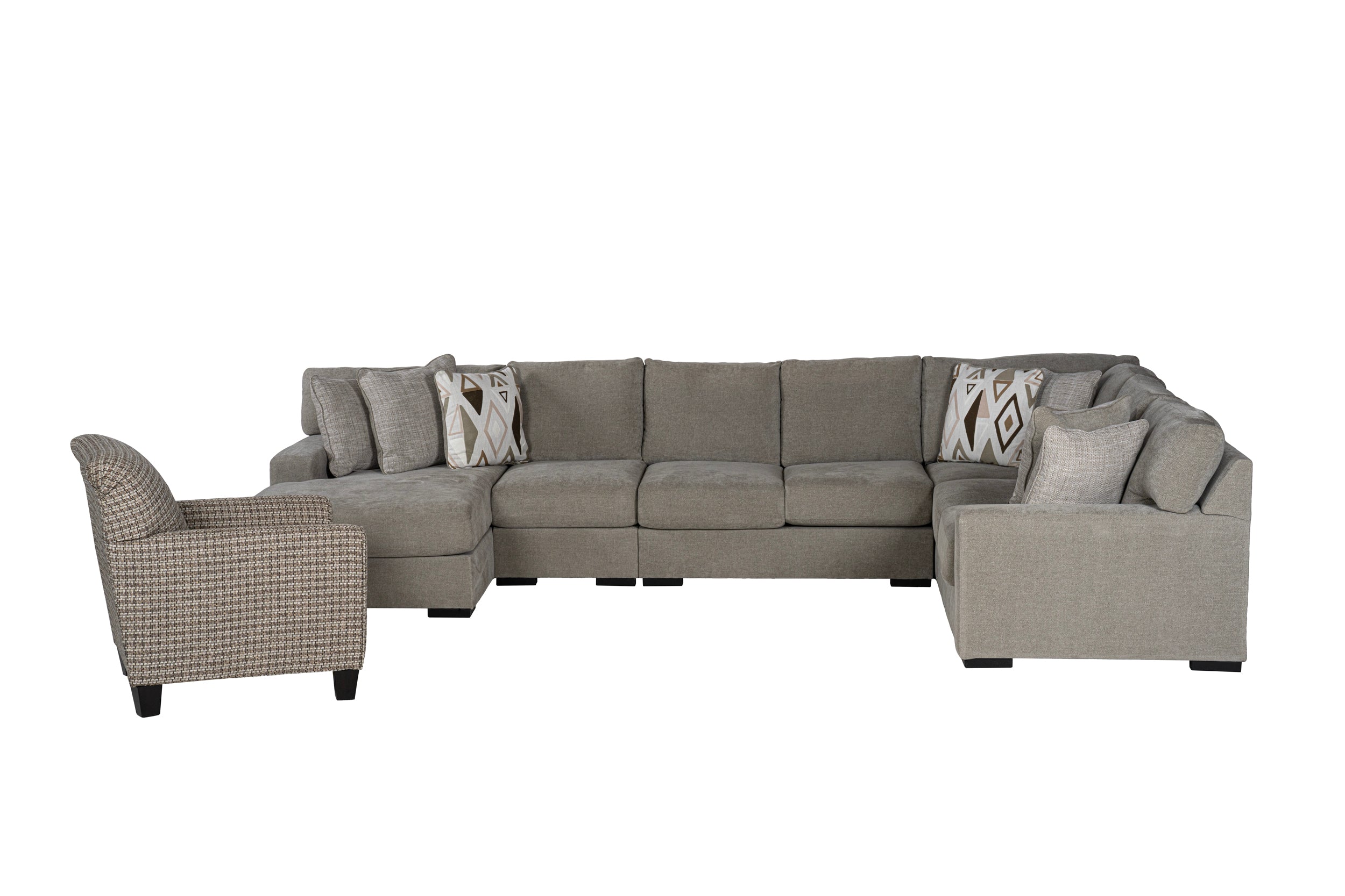 Nuvin 5-piece Sectional Sofa Set
