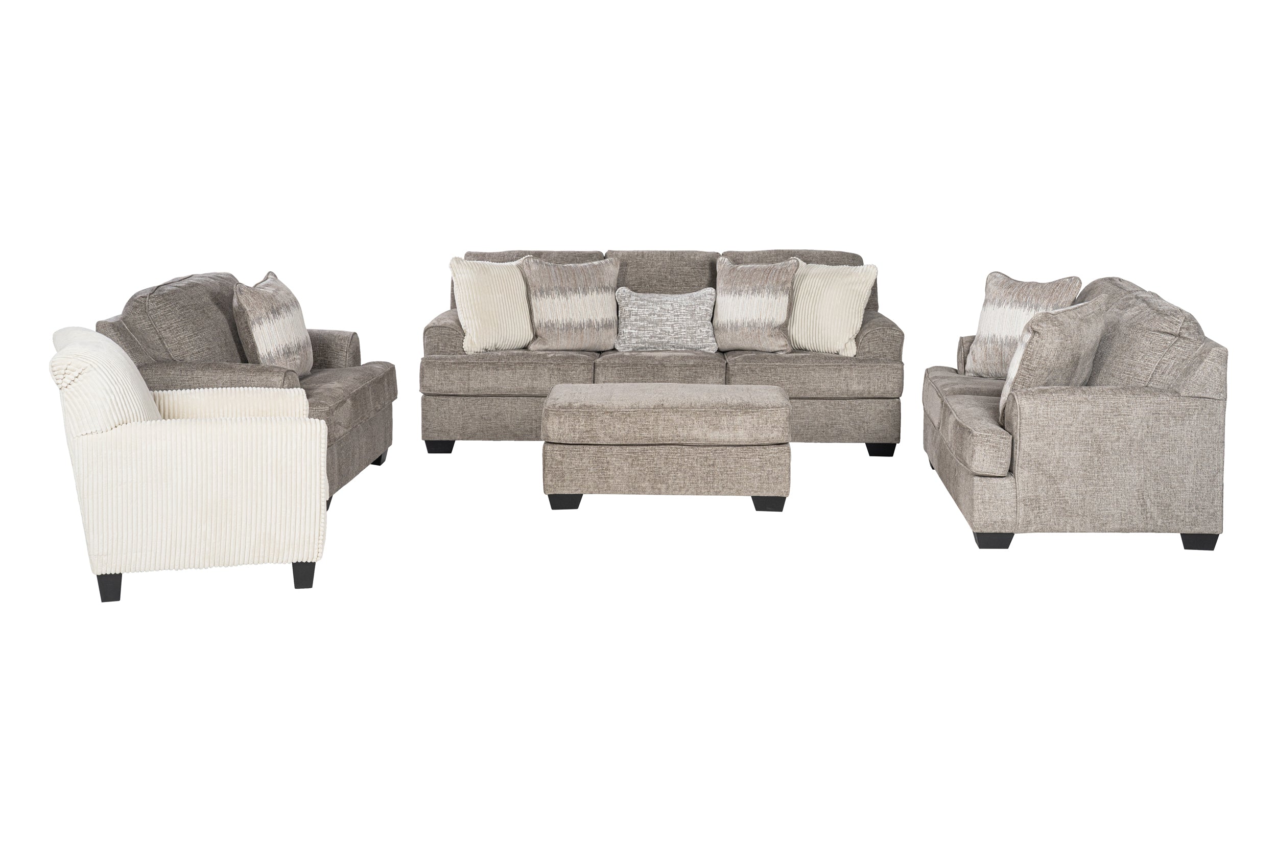 Lumea Sofa Set (3+2+1) + Ottoman + Accent chair