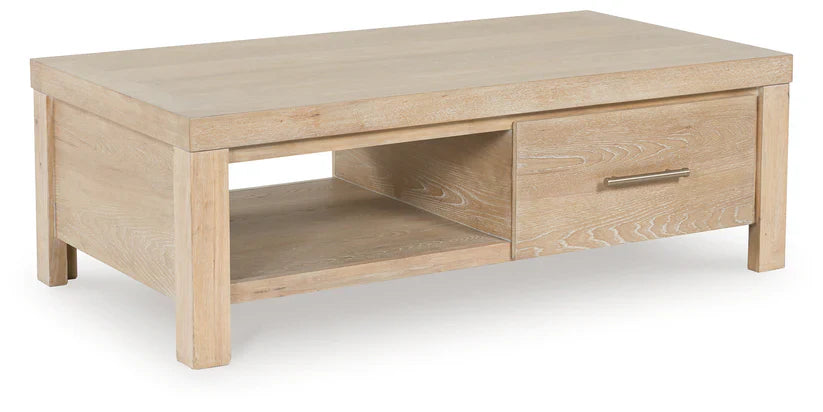 Yalinton Rectangular Cocktail Table + 2 end table