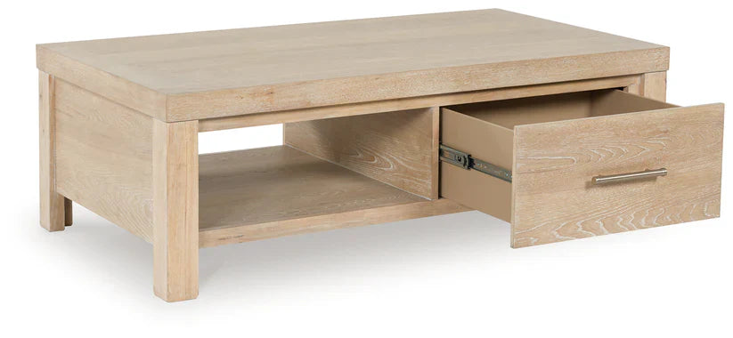 Yalinton Rectangular Cocktail Table + 2 end table