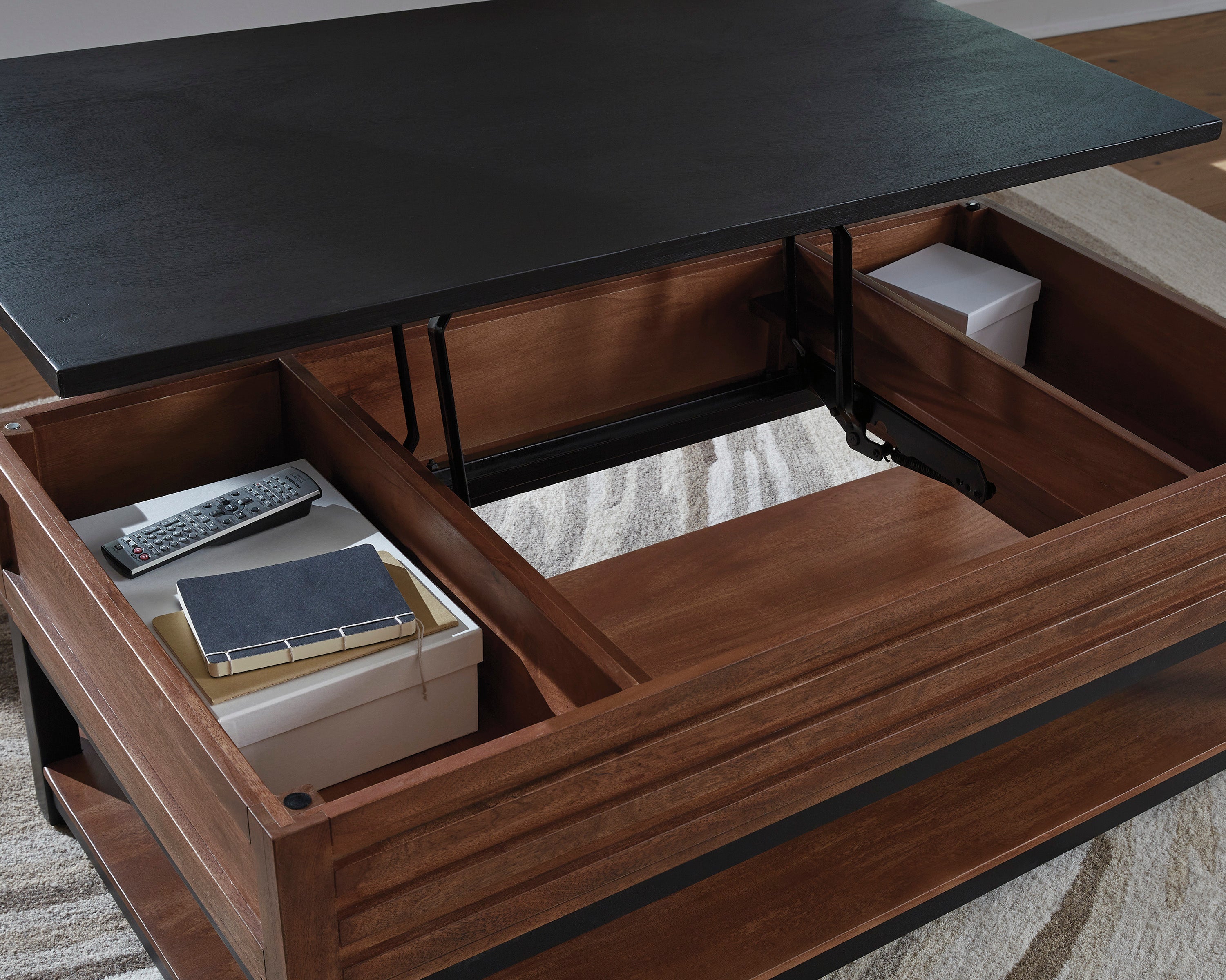 KALLARI Coffee table set (Lift top Coffee table + 2 end tables)