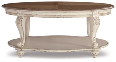 Realyn Coffee Table + 2 end table