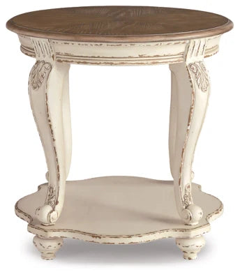 Realyn Coffee Table + 2 end table
