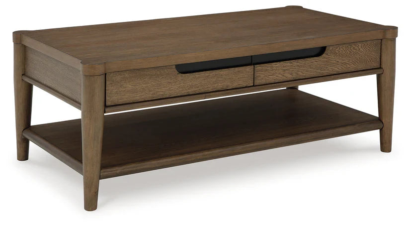 Roanhowe Rectangular Cocktail + 2 end Table