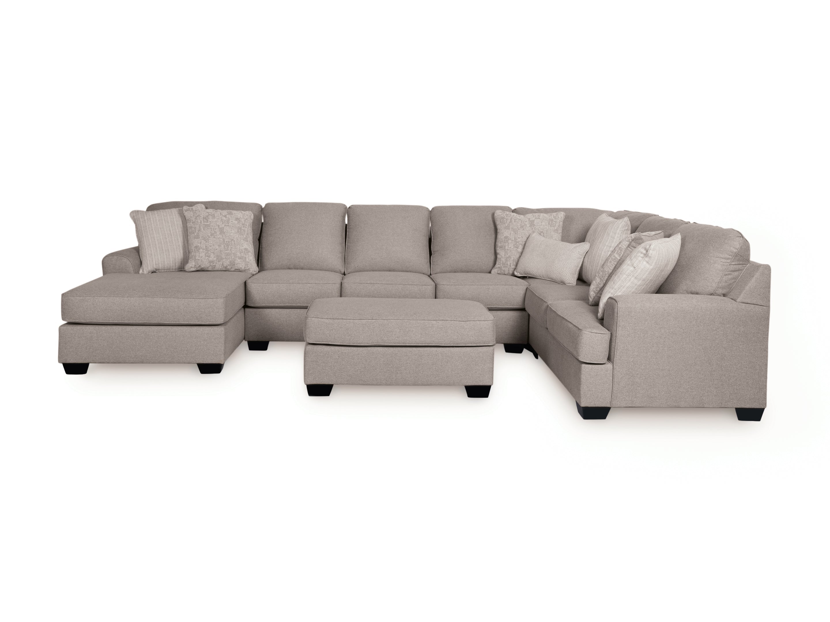 King Cushion 5-piece Sectional Sofa Set