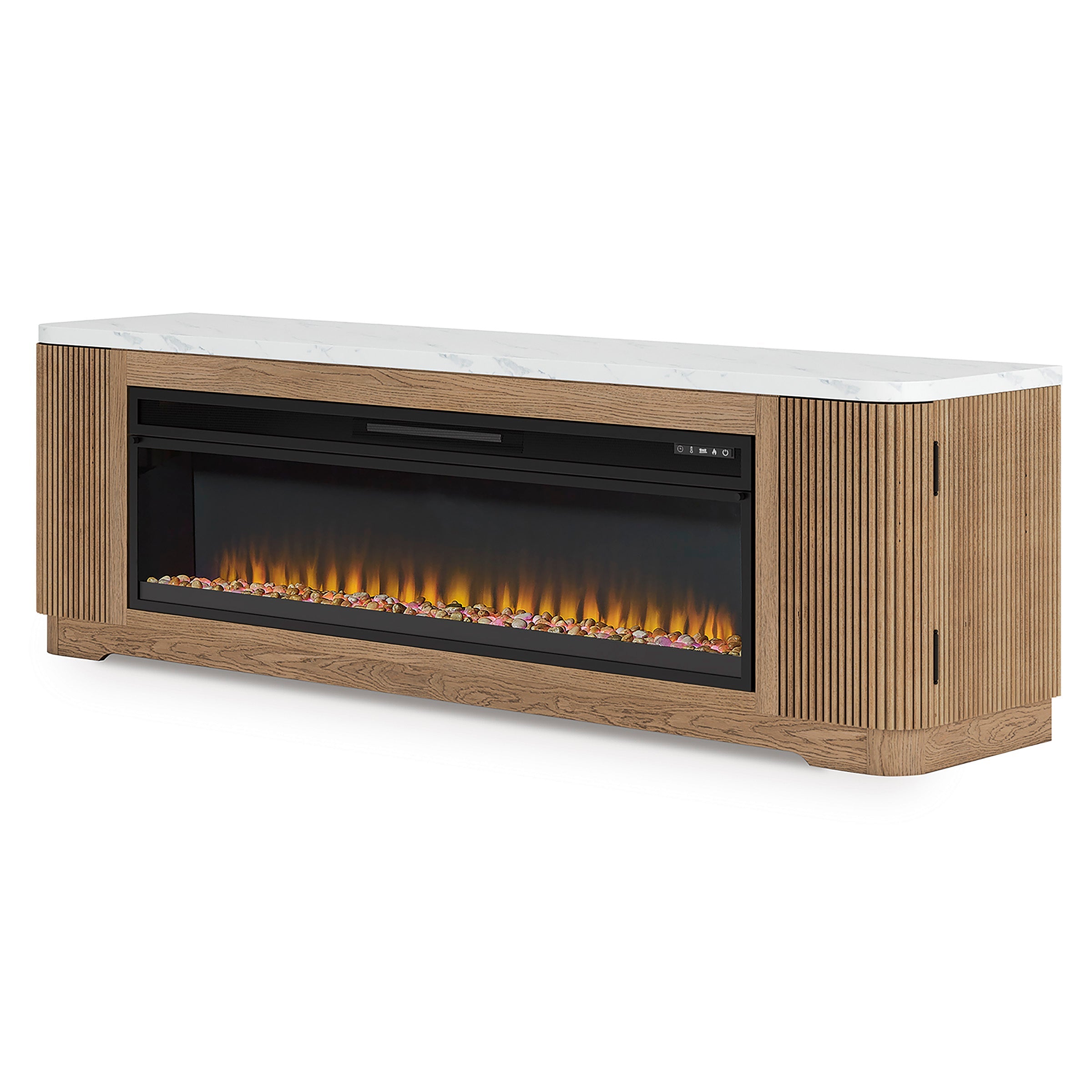 Camdill XL Tv Stand With Fireplace Option