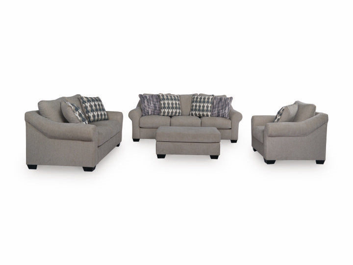 Ovell Sofa Set (3+2+1) + Ottoman