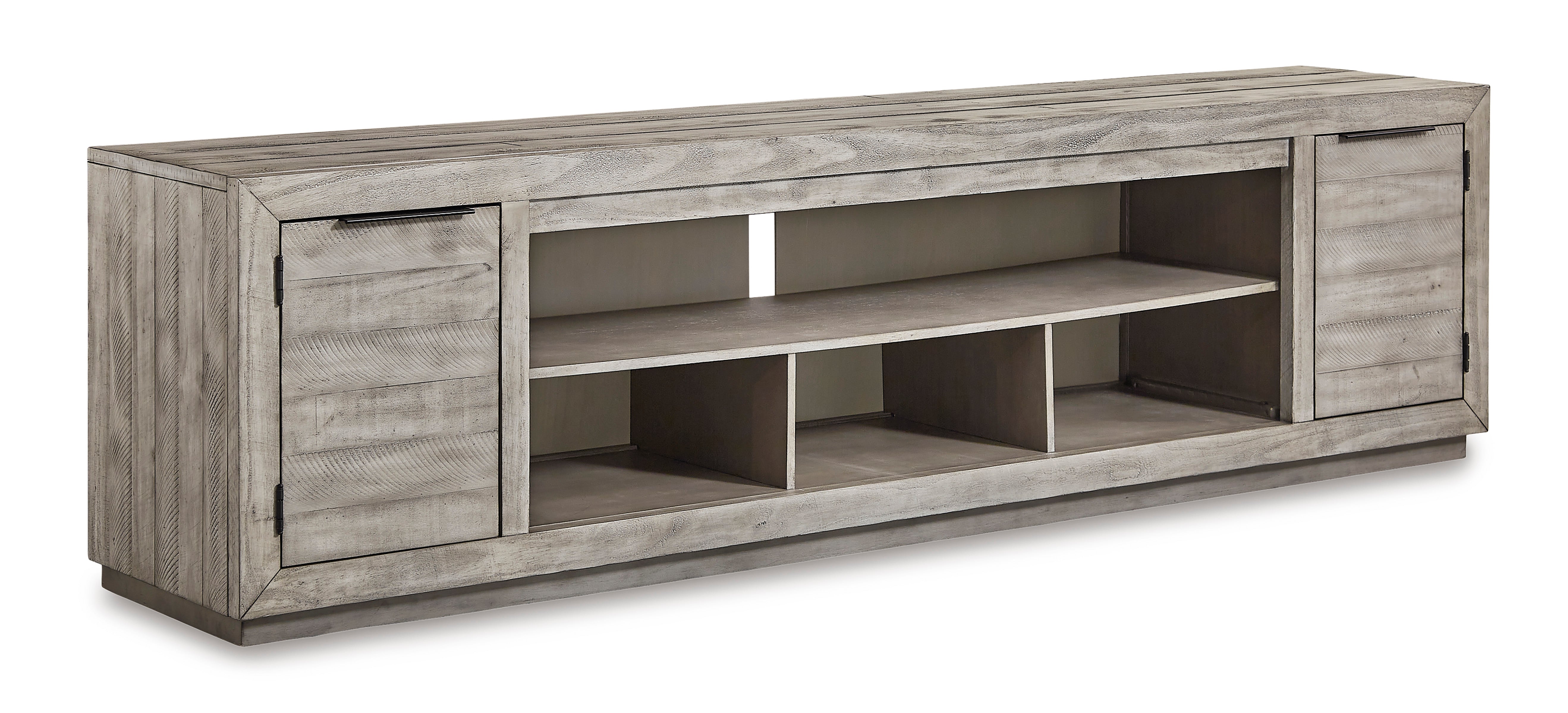 Naydell XL Tv Stand With Fireplace Option
