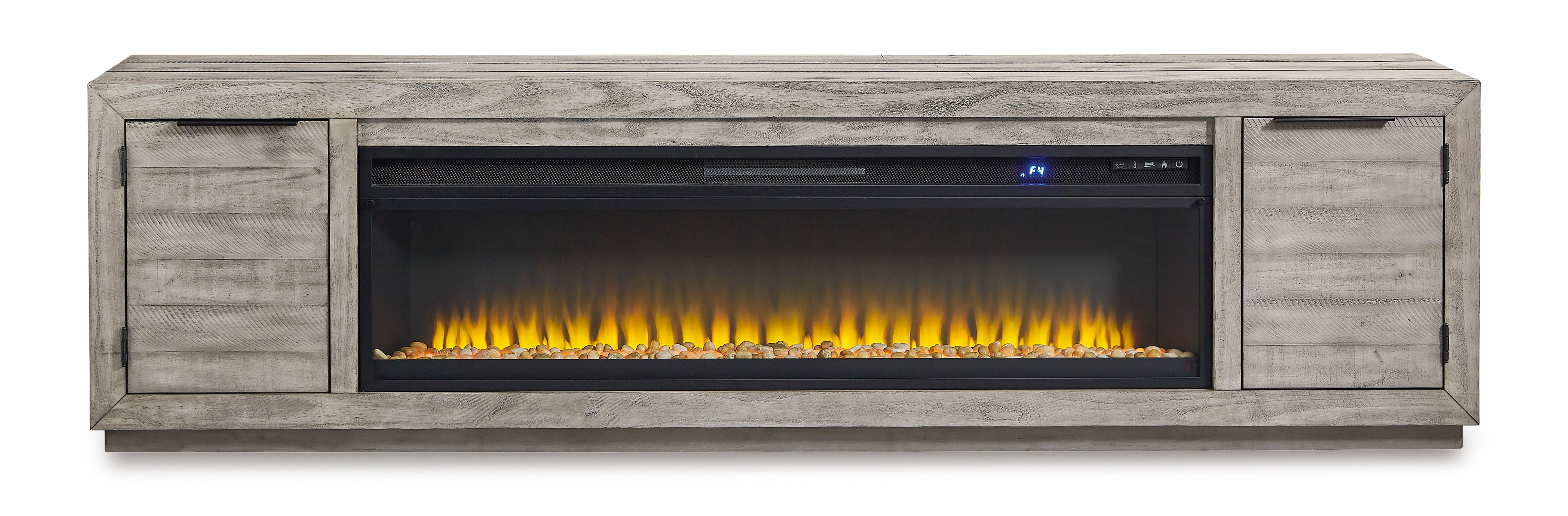 Naydell XL Tv Stand With Fireplace Option